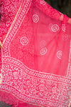 Ranjani Bagru Hand Block Kota Doria Golden Zari Border Suit Sets