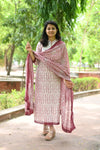 Chitra Serene Maroon Elegance