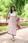 Chitra Serene Maroon Elegance