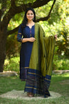 Varnika Elegant Pochampalli Silk Suit Set