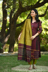 Tanvika Pochampalli Silk Suit Set