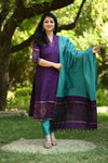 Anvika Pochampalli Silk Suit Set