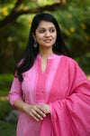 Amrudh South Cotton Set with Dupatta