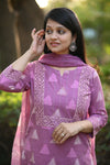 Yukthi Bagru Hand Block Suit Set