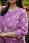 Yukthi Bagru Hand Block Suit Set