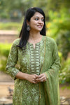 Nithila Bagru Hand Block Printed Suit Set