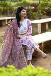 TrishitaBagru Hand Block Printed Suit Set