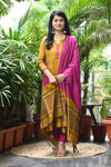 💫 Iraja- The Silk Harmony Embrace Regal Contrast in Pochampally Silk Elegance 💫