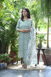 Aaranya Floral Cotton Kurta Set