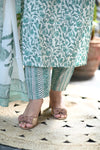 Aaranya Floral Cotton Kurta Set