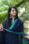 Sootra - Cotton Kurta Set with Woven Dupatta