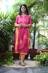 Sootra - Cotton Kurta Set with Woven Dupatta