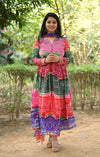 Mayuri Chiffon Bandhej Anarkali Alia suit sets