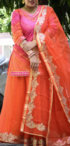 Kiran Kota Doria Gotta Patti Skirt Sets-Festive & Wedding