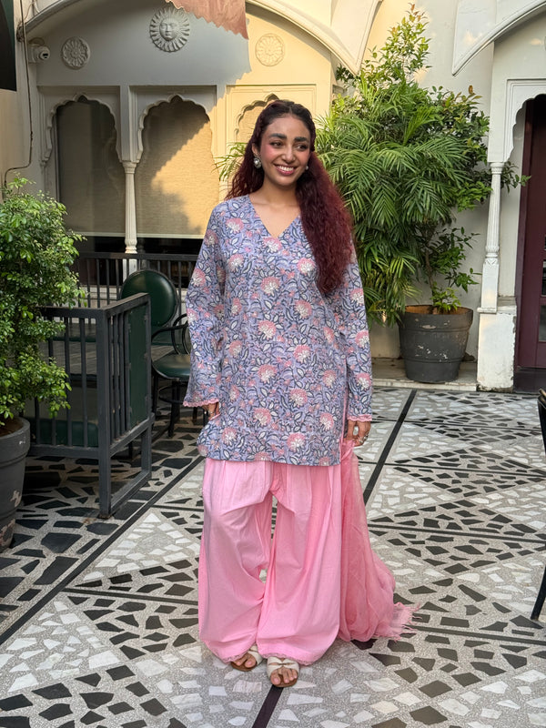 Gulrukh Farsi Floral Suit Set