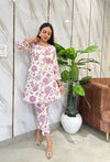 Tishya Lavender Blossom Co-ord Set