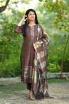 Mrinalini Silk Heritage Suit Set