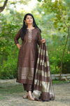 Mrinalini Silk Heritage Suit Set