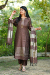 Mrinalini Silk Heritage Suit Set