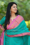 Kanchi Glow –Gulnaar Woven Elegance Set