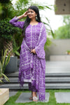✨ Aaradhya Linen Hand BlockPrinted Suit Set with lining