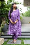 ✨ Aaradhya Linen Hand BlockPrinted Suit Set with lining