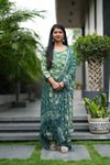 ✨ TanirikaLinen Hand BlockPrinted Suit Set with lining