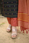 Nivrita Elegant Pochampally Handloom Cotton Suit Set