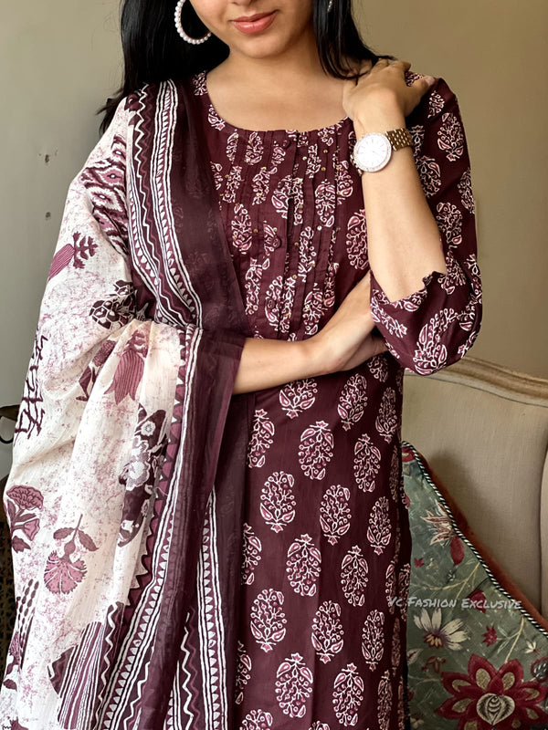 Sundarika Cotton Elegance Set