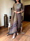 Mosaic Black Kurta Set