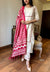 Cream Rose Khadi Cotton