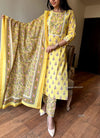 Sunshine Bloom Cotton Suit Set