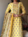 Sunshine Bloom Cotton Suit Set