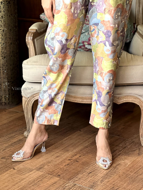 Sunset Bloom 3-Piece Co-ord Set
