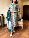 Elegant Everyday Cotton Kurta Sets (2 Color Variants)
