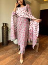 Gulabi Utsav – Cotton Charm Suit Set