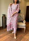 Gulabi Utsav – Cotton Charm Suit Set