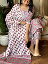 Gulabi Utsav – Cotton Charm Suit Set