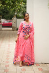 Blossom Peach Jamdani Cotton Suit Set