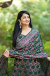 ✨Rajeshwari Premium Banarasi Weaving Suit Set with Dupatta