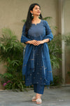 Sutra Pure Handloom Jacquard South Cotton Suit Set