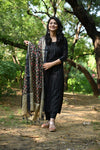 Myra self south cotton kurta pant sets