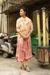 🌸 Vritika – Jamdani Garden Whisper Bloom with Grace in Handcrafted Jamdaani Cotton Suit sets 🌸