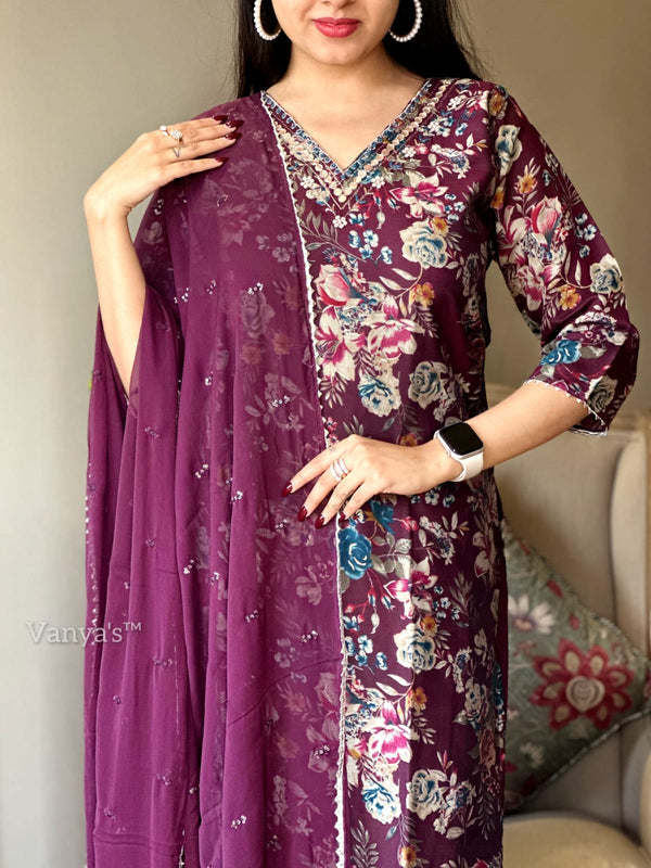 Maghanoy silk kurta sets with lining