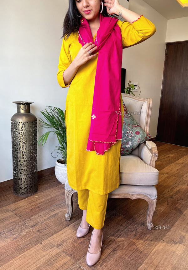 Raani basant cotton suits sets