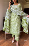 Mint floral cotton suit sets- Buy1Get1 Offer