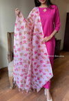 Katha cotton suit sets with doria duppata-Buy1Get1