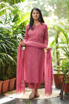 Pure Chettinad Weaving Handloom south cotton suit -4 colours