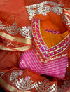Kiran Kota Doria Gotta Patti Skirt Sets-Festive & Wedding