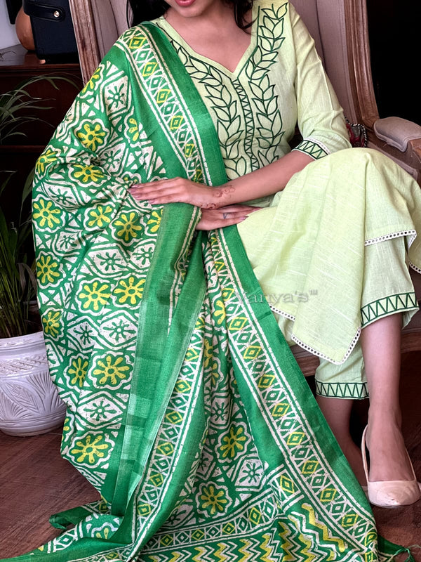 Mint khaadi cotton Suit sets